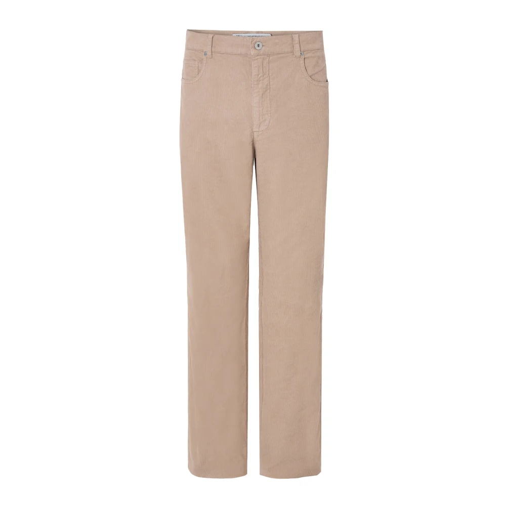 JW Anderson Witte Broek Beige Vijf Zakken Beige Heren