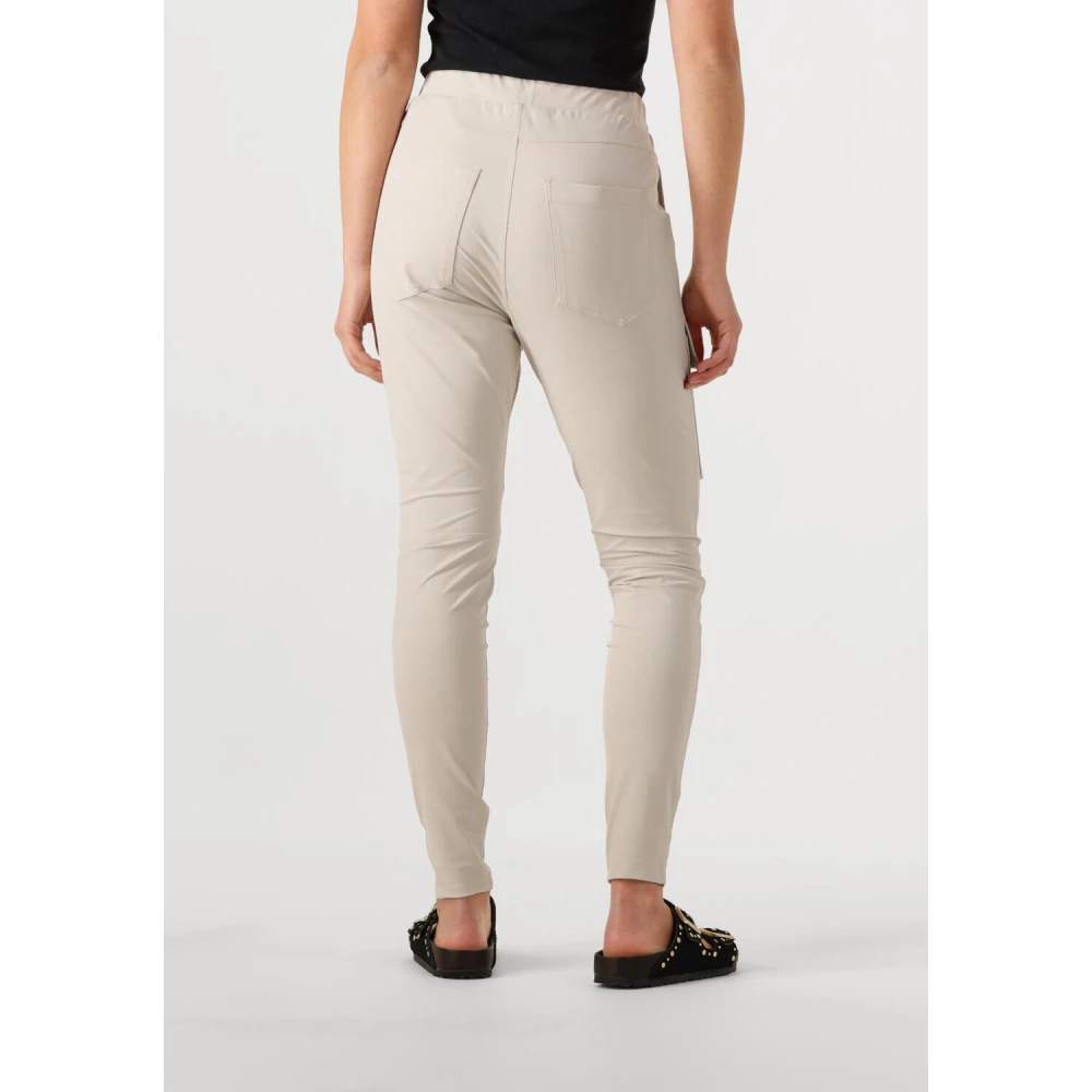 Penn&Ink N.Y Beige Broeken voor Stijlvolle Vrouwen Beige Dames