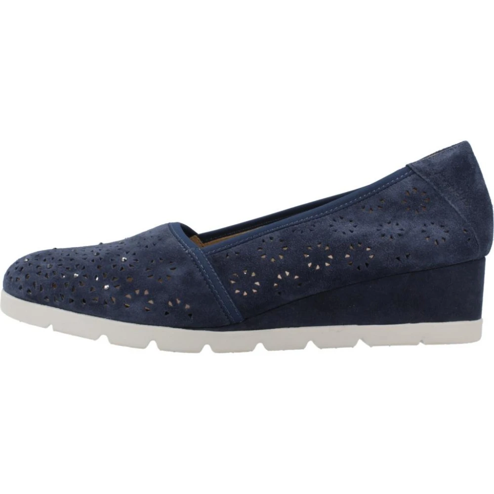 Stonefly Vrouw Blauw Schoenen Dames, 39 Eu, Milly 23 Velour Sleehakken