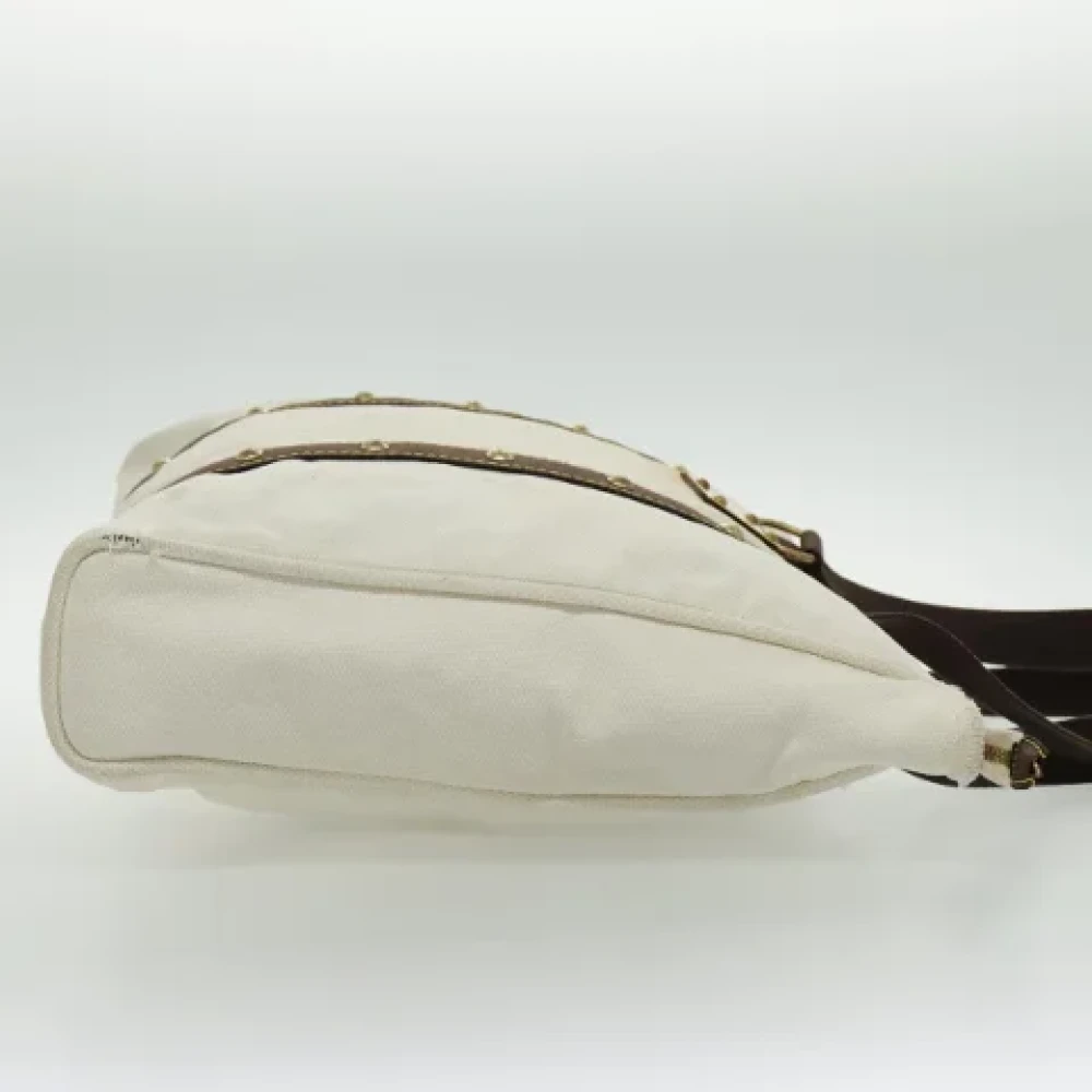 Louis Vuitton Vintage Pre-owned Canvas totes White Dames