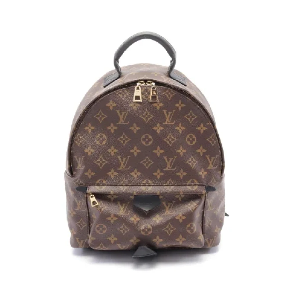 Louis Vuitton Vintage Pre-owned Canvas backpacks Brown Dames