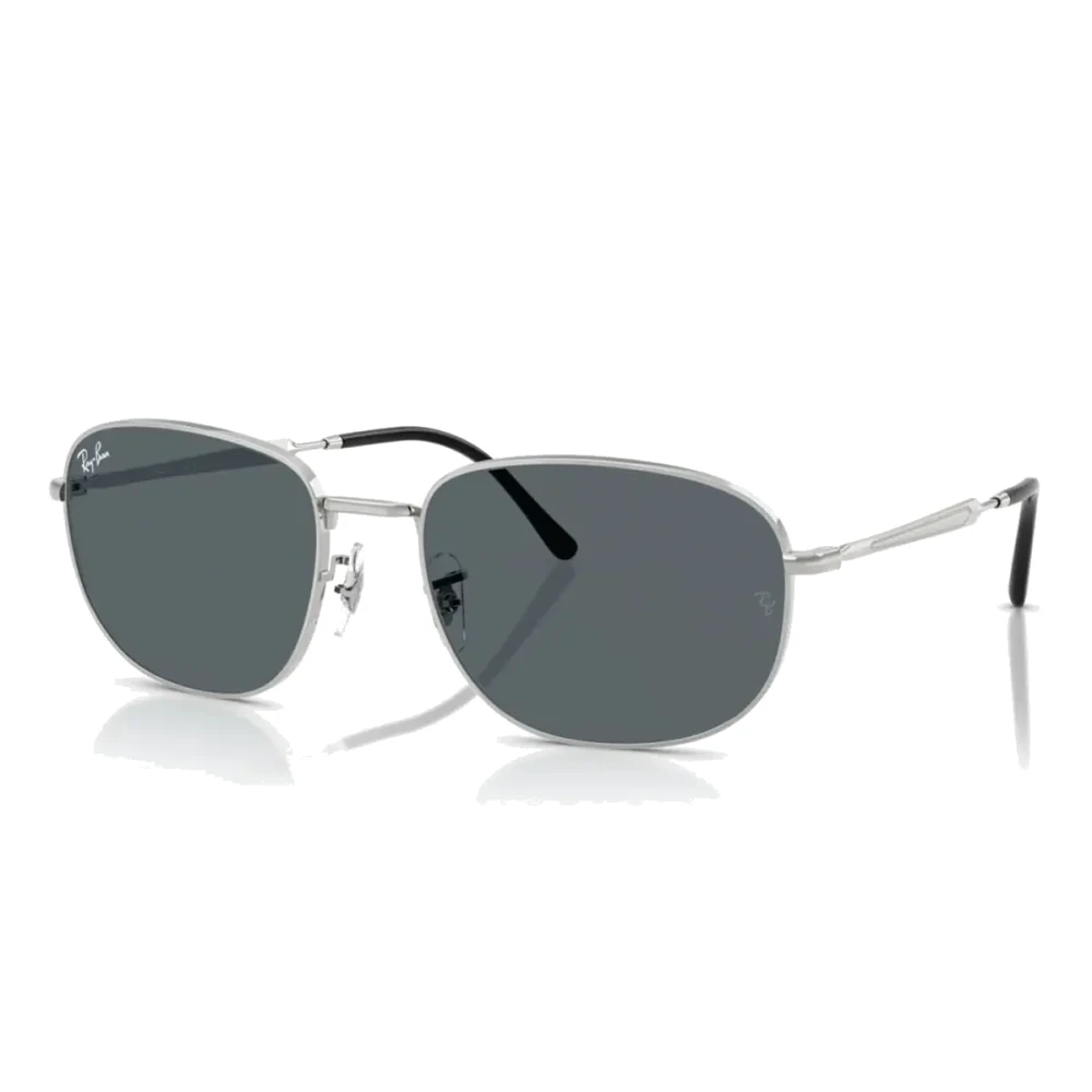 Ray-Ban Sunglasses - Silver Frame Blue Lenses 60-19, RB3754 - Image 5