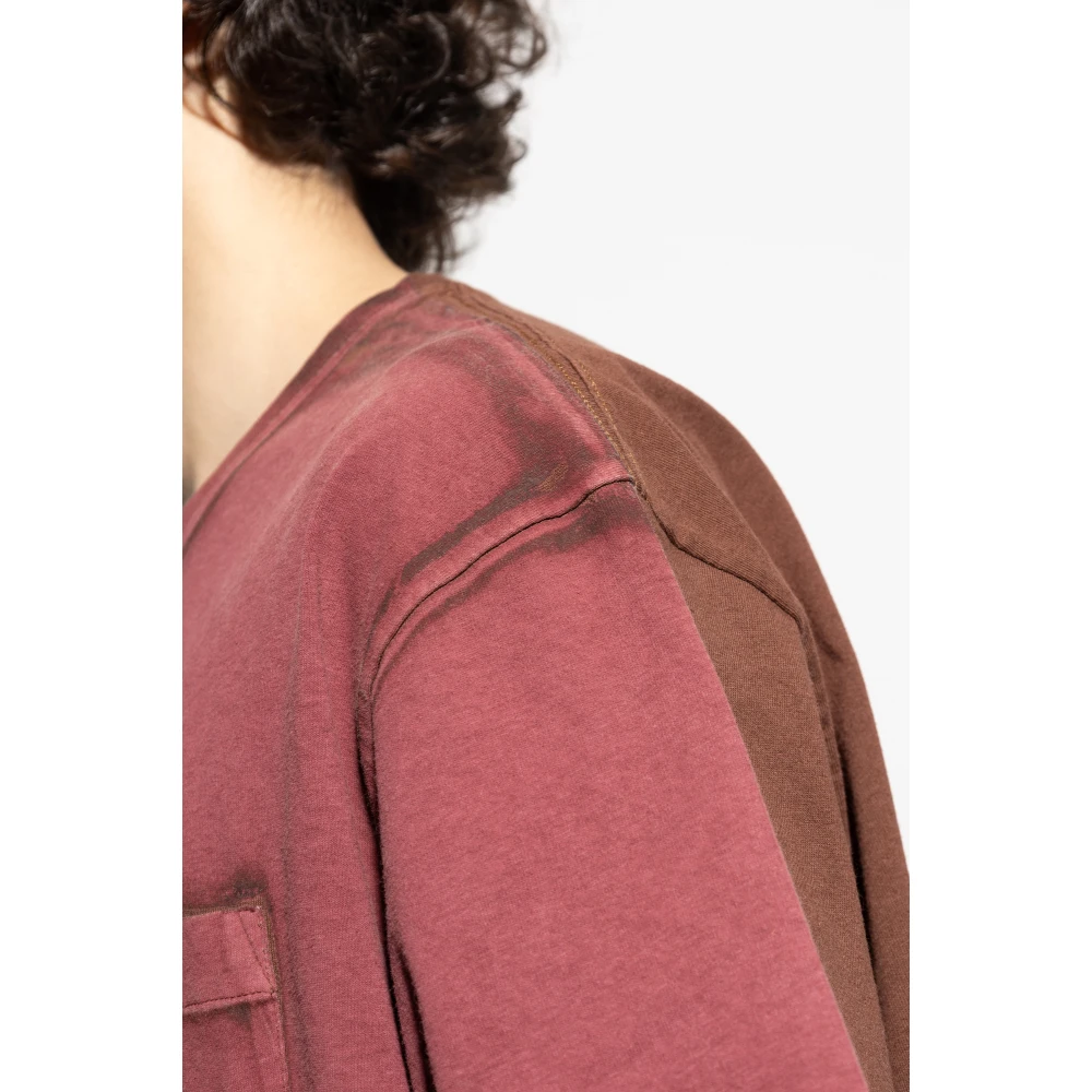 alexander mcqueen T-shirt met zak Red Heren