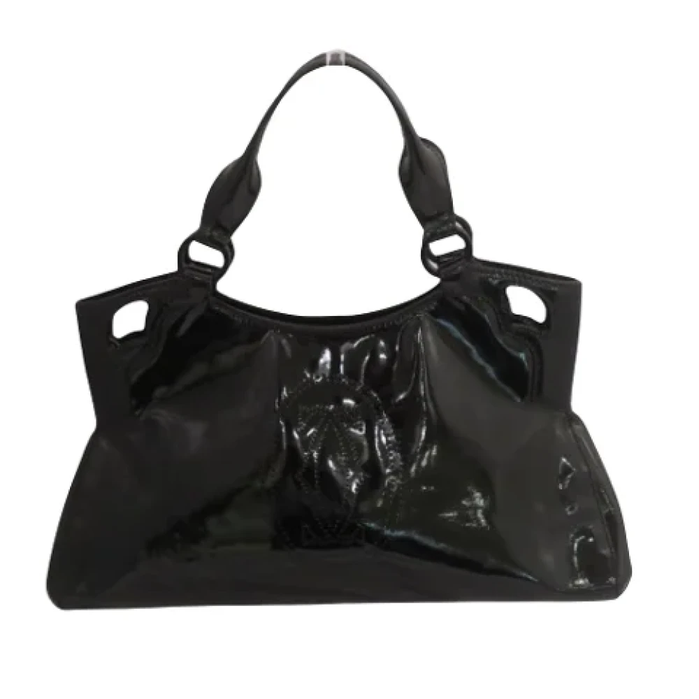 Cartier Vintage Pre-owned Leather shoulder-bags Black Dames