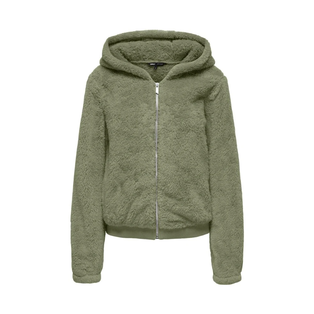 Only Mermaid Sherpa Jas Groen Green Dames