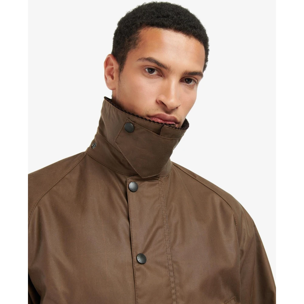 Barbour Wax Bark Jacket Brown Heren
