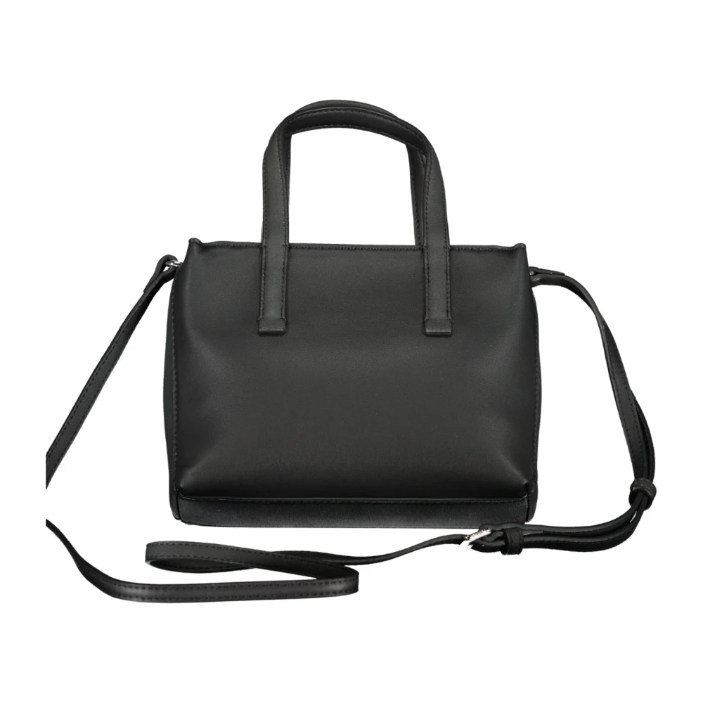 Calvin Klein Zwarte Dameshandtas met Verstelbare Band Black Dames