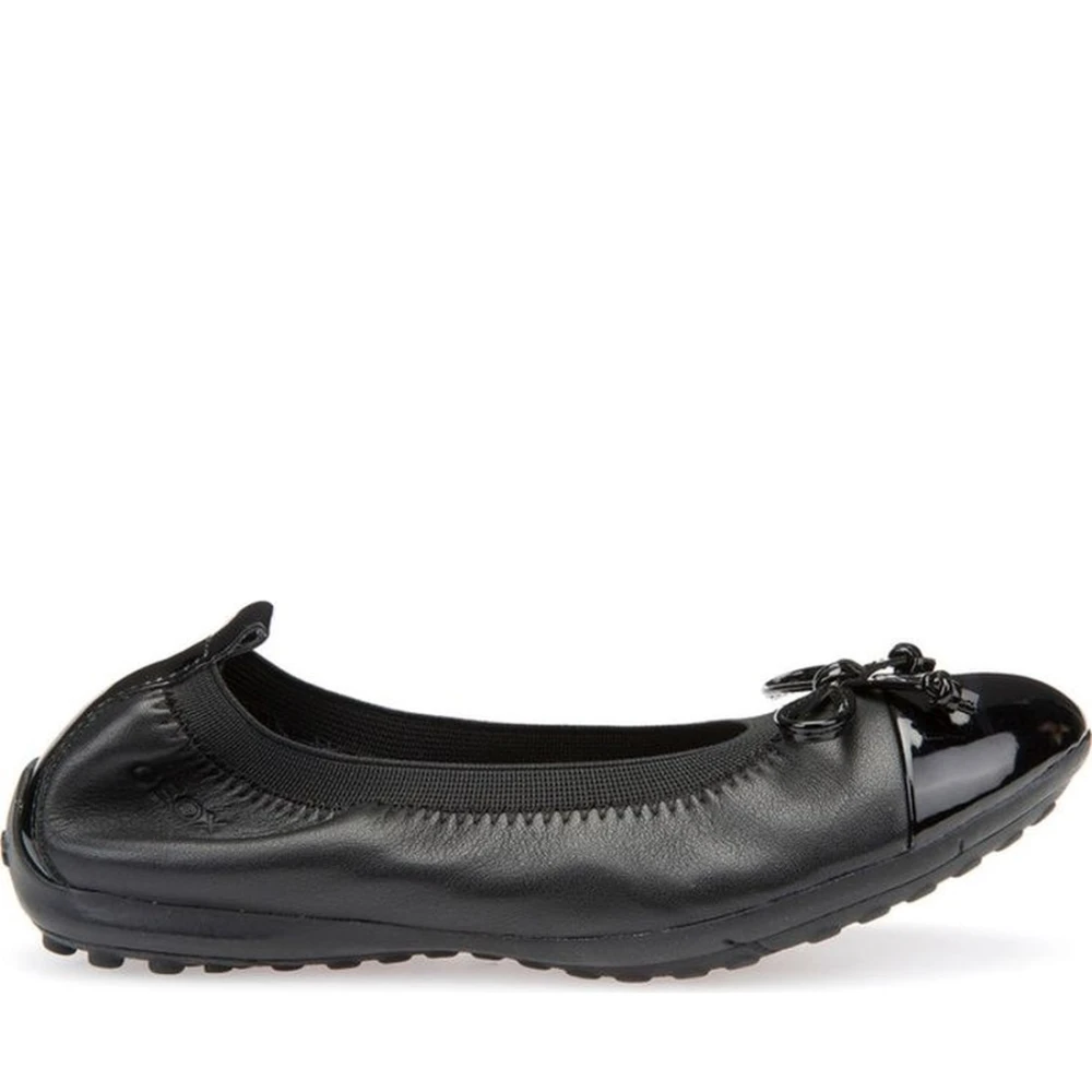 Geox Black Piuma Ballerina Shoes - Female - Kids Ballerina Shoes - 29 Eu - Kids
