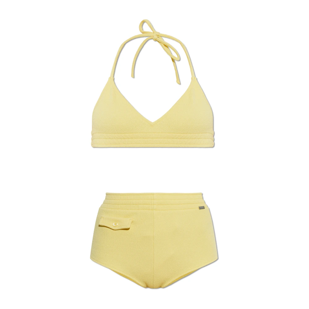 Mm6 Maison Margiela Mujer Amarillo Trajes De Baño, Talla: Xs