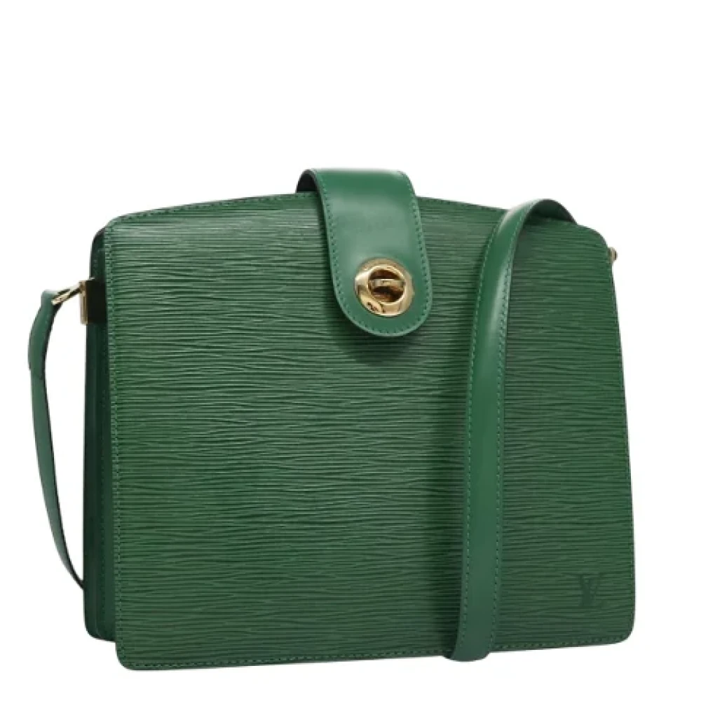 Louis Vuitton Vintage Pre-owned Leather louis-vuitton-bags Green Dames