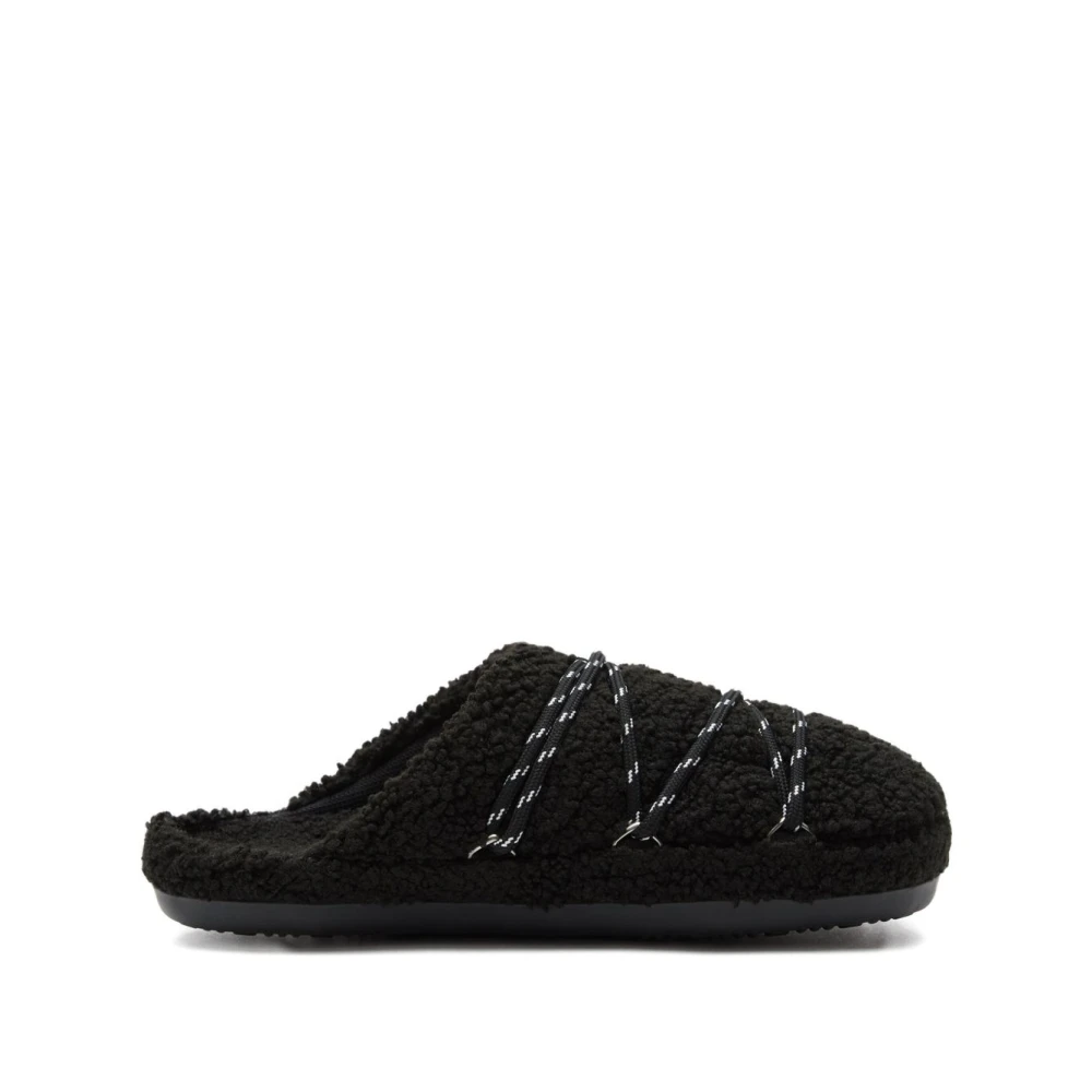 Moon Boot Unisex Noir Pantofole Teddy - Immagine 2