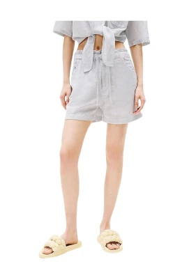 Bretonrandiga bomullsshorts