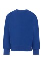 sweatshirt-col-rond-bleu