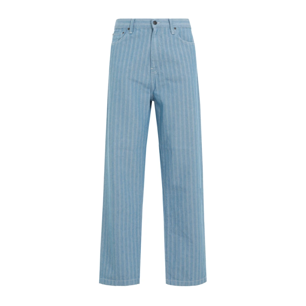 Carhartt WIP Klassieke Denim Jeans voor Dagelijks Gebruik Blue Heren
