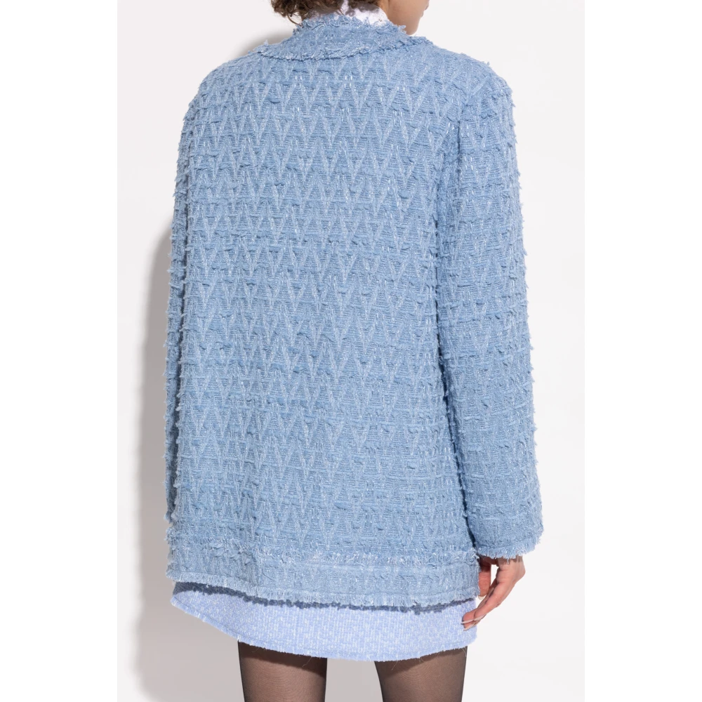 Dolce & Gabbana Tweed jas Blue Dames