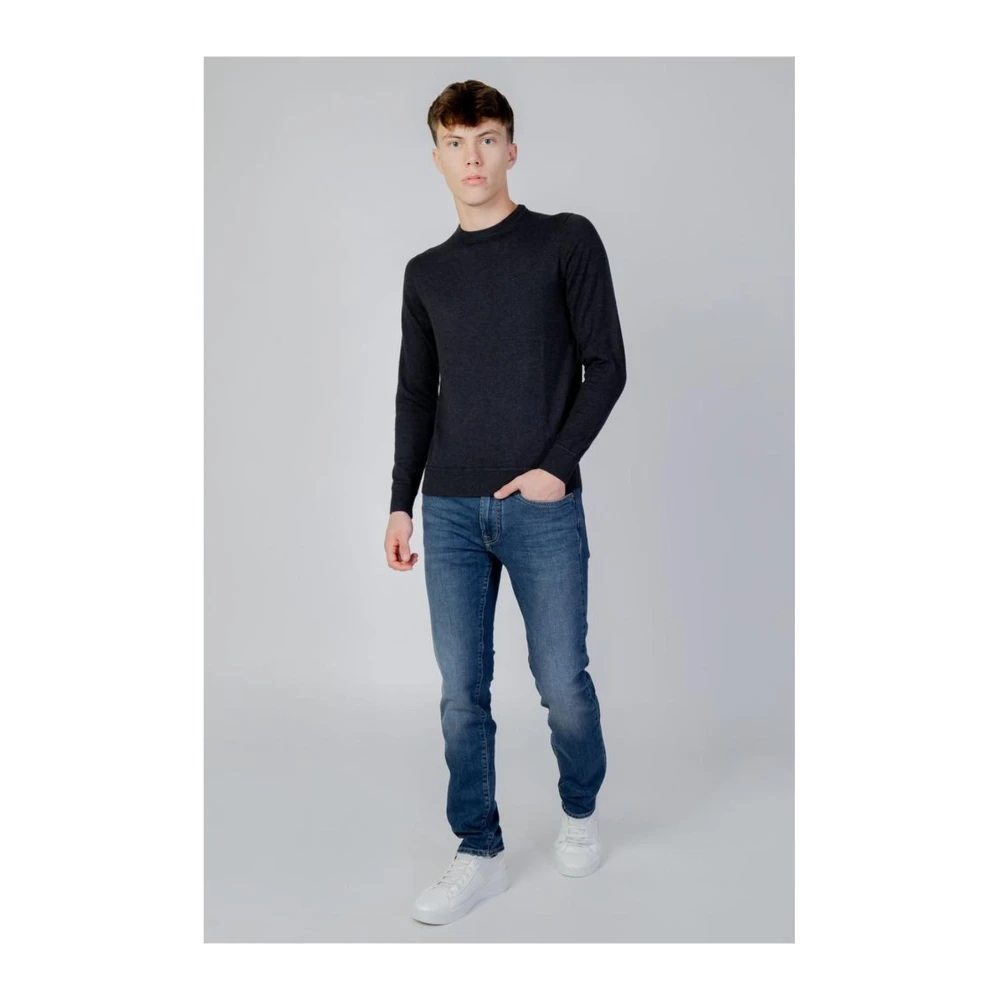 GAS Slim Fit Katoenen Jeans met Elastaan Blue Heren