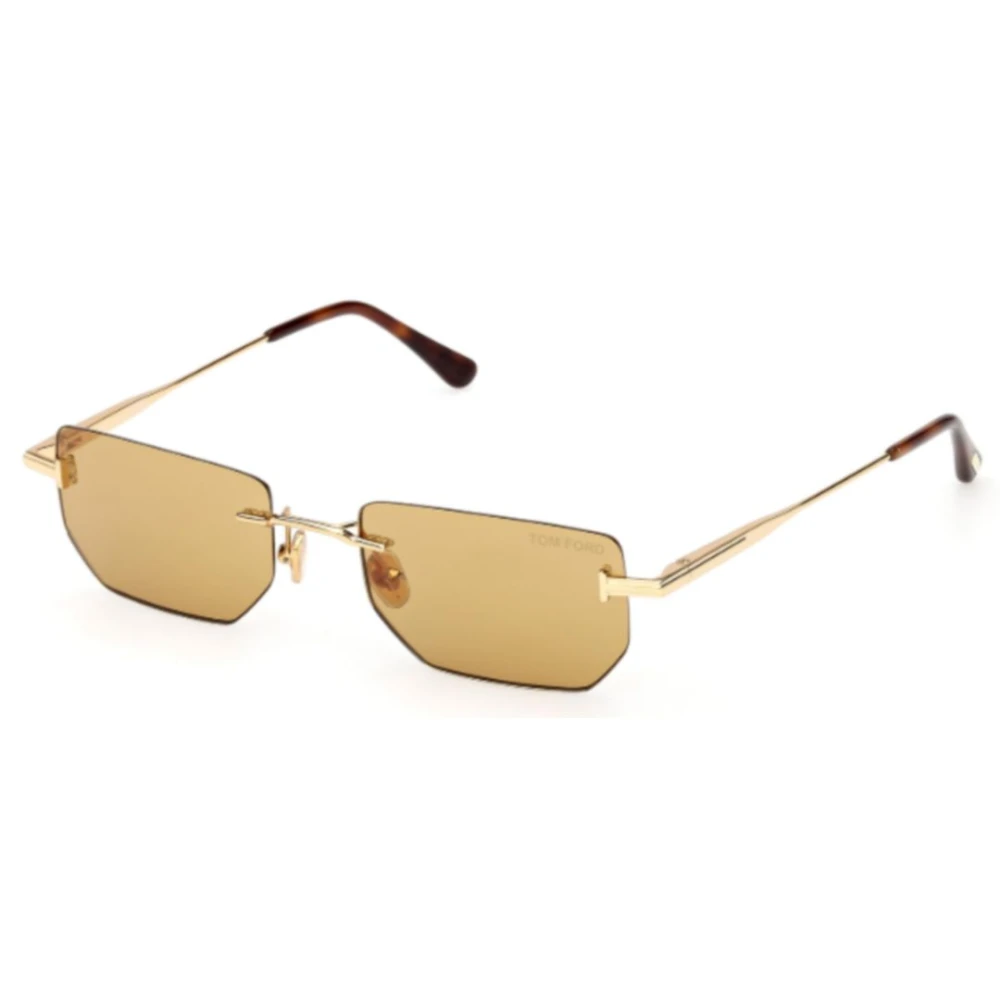 Tom Ford Unisex Yellow Sunglasses, 53 Mm, Sunglasses