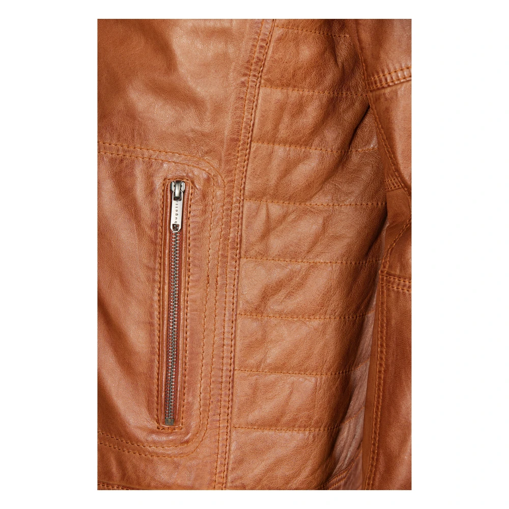Bugatti Heren Leren Jas Fidelio Brown Heren