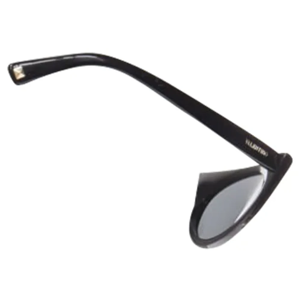 Valentino Vintage Pre-owned Acetate sunglasses Black Dames