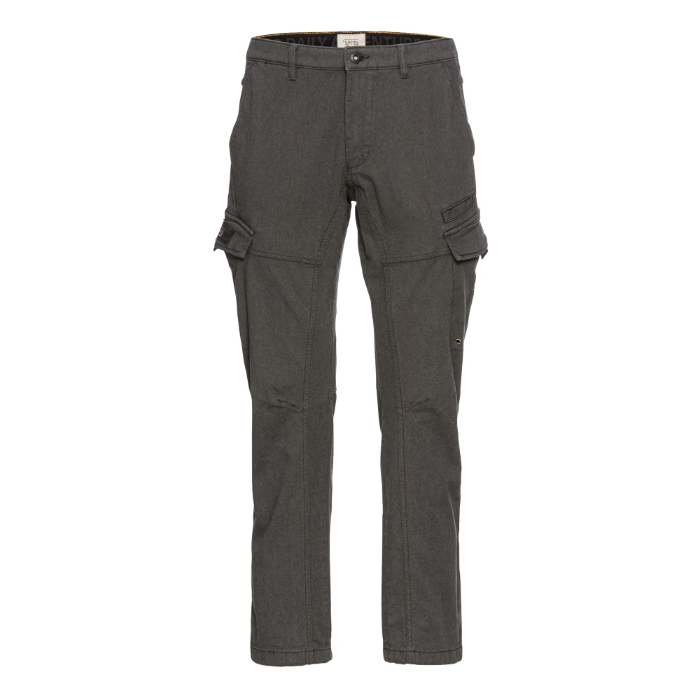 camel active Cargo broek relaxed fit Green Heren