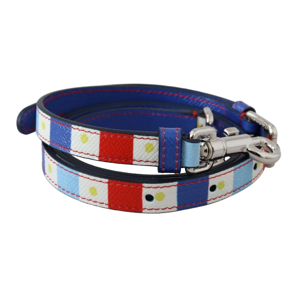 Dolce & Gabbana Women's Multicolor Leather Bag Accessory Shoulder Strap