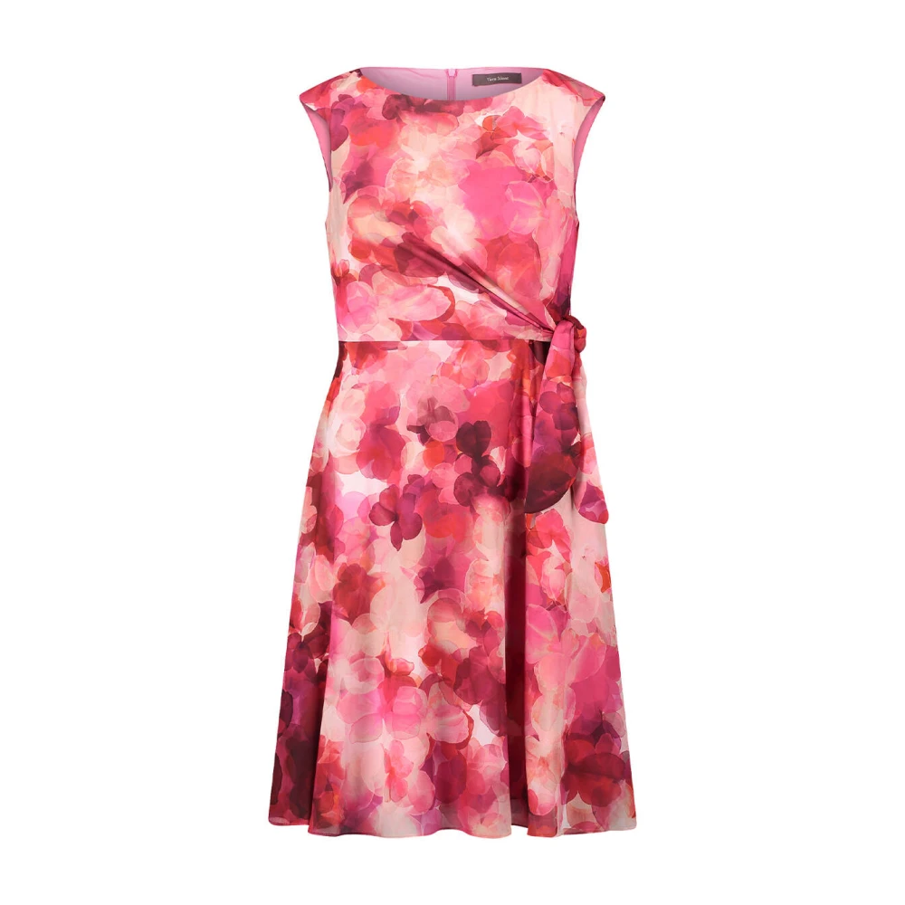 Vera Mont Mouwloze Korte Jurk Pink Dames