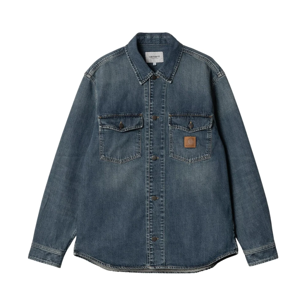 Carhartt WIP Klassieke Shirt Jac voor dagelijks gebruik Blue Heren