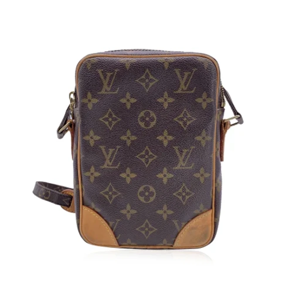 Louis Vuitton Vintage Pre-owned Canvas crossbody-bags Brown Dames
