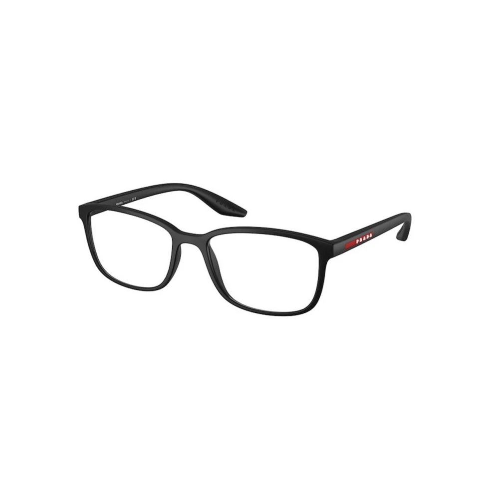 Prada Men's Black Glasses, 53 Mm, Ps 07Rv Glasses