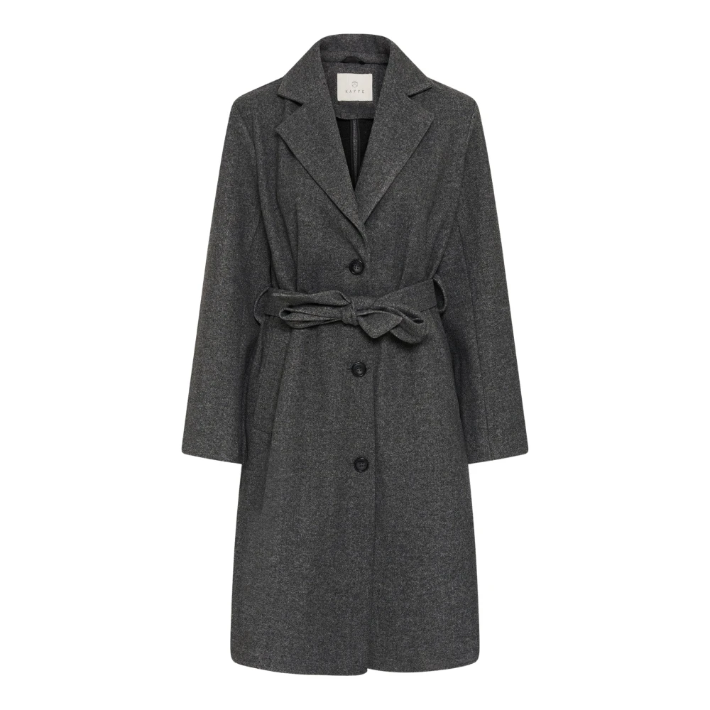 Kaffe , Damen, Mäntel, Grau, L