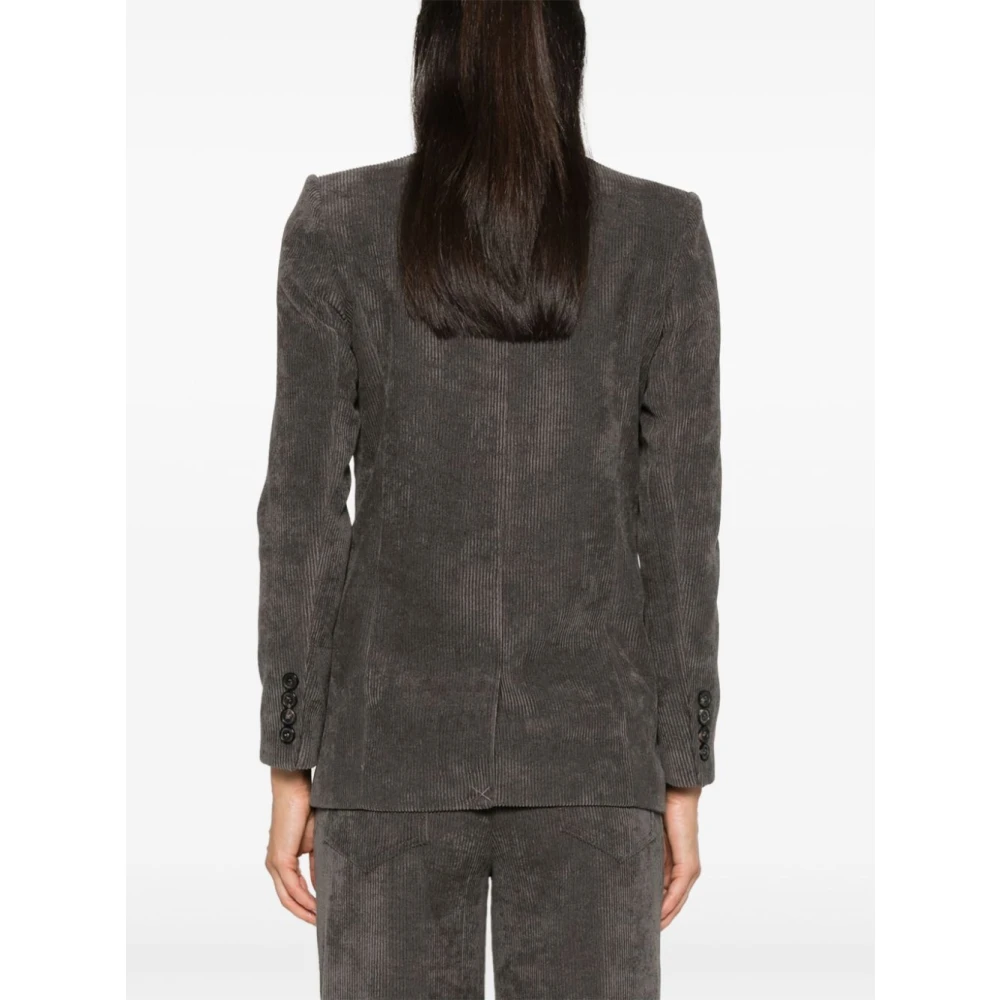 Ermanno Scervino Patch Blazer Jas Brown Dames