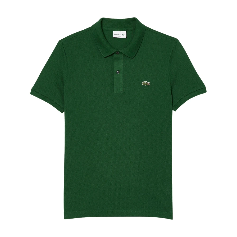 Lacoste Slim Fit Polo Shirt Green Heren