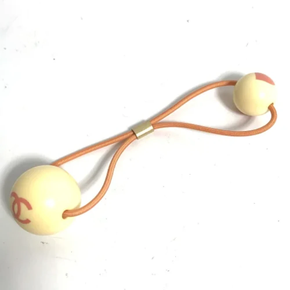 Chanel Vintage Pre-owned Fabric hair-accessories Pink Dames
