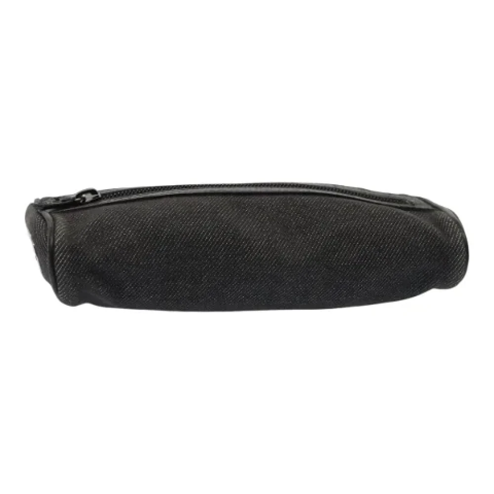 Gucci Vintage Pre-owned Canvas pouches Gray Dames