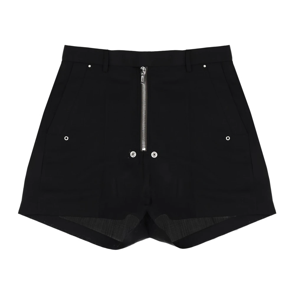 Rick Owens Women's Black Temple Tailored Shorts - Casual Shorts - Xs - Shorts
