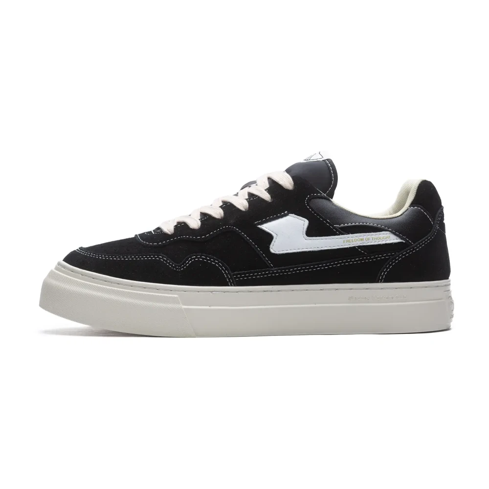 S.w.c. Stepney Workers Club S-Strike Suède Sneakers Heren Schoenen Zwart
