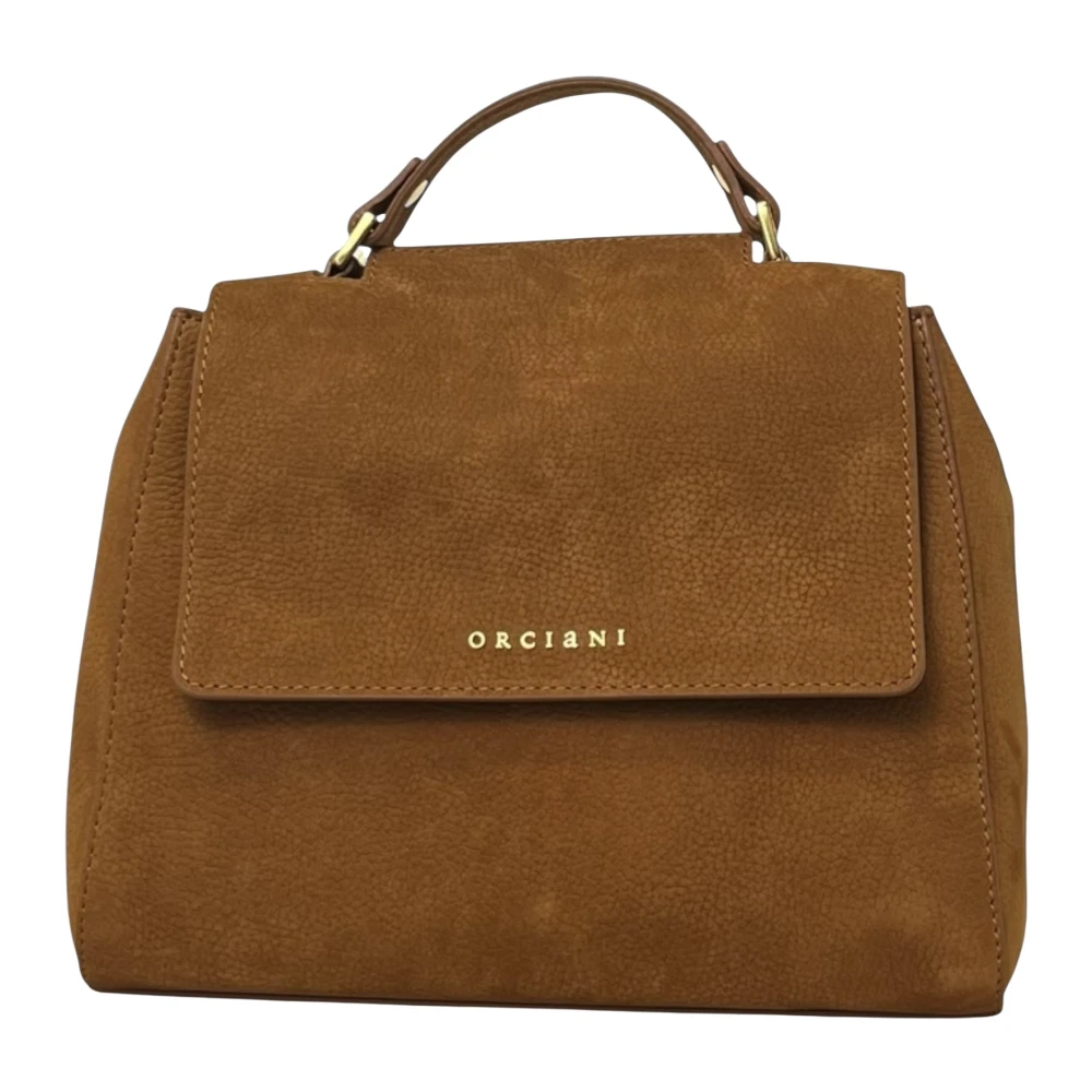 Orciani Femme Marron Sacs, Brun, Taille: One Size Sac À Bandoulière Élégant En Cuir Nabucco