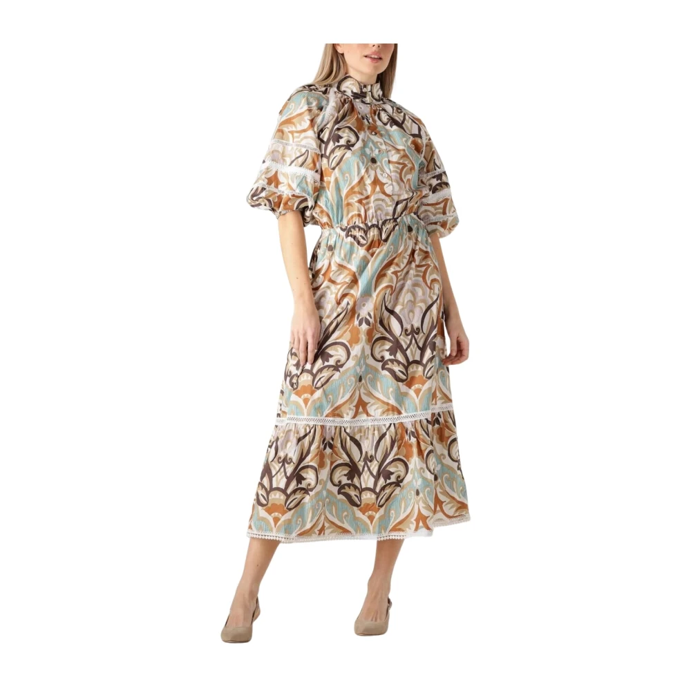 Dea Kudibal Elegante Maxi Jurk voor de Zomer Multicolor Dames