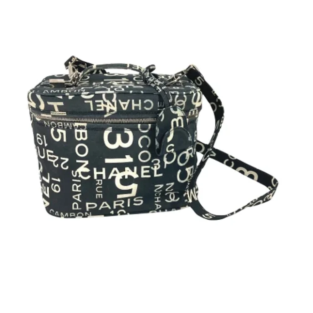 Chanel Vintage Pre-owned Fabric chanel-bags Black Dames