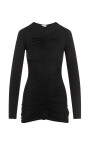 black-flower-embroidered-mini-dress