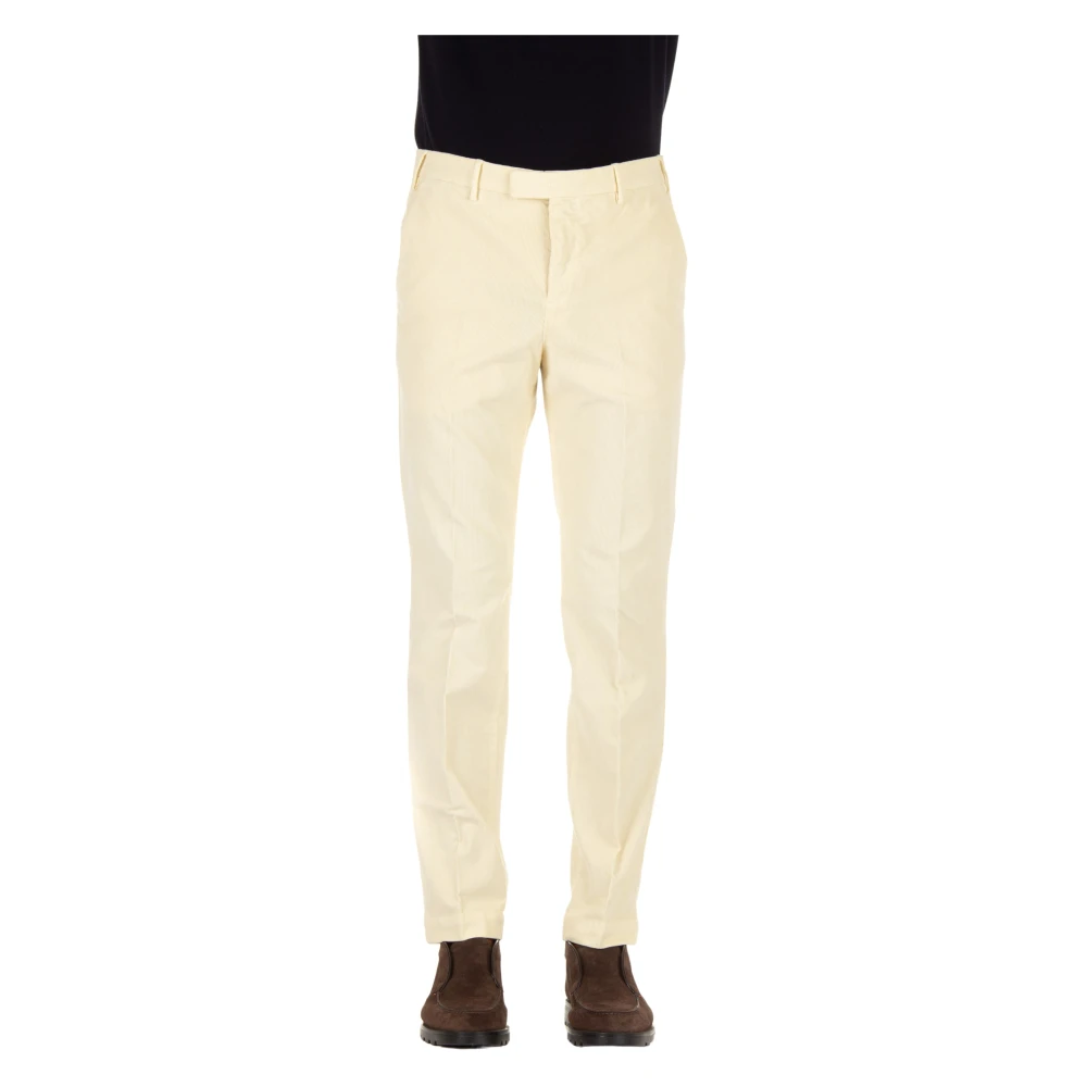 PT Torino Crèmekleurige broek met eigentijdse stijl Beige Heren