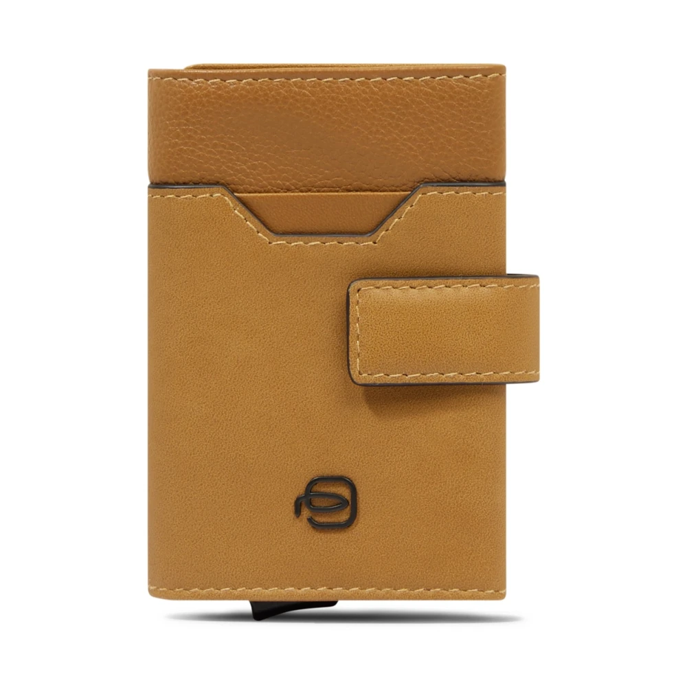 Piquadro Homme Jaune Accessoires, Taille: One Size Porte-Cartes Pop-Up