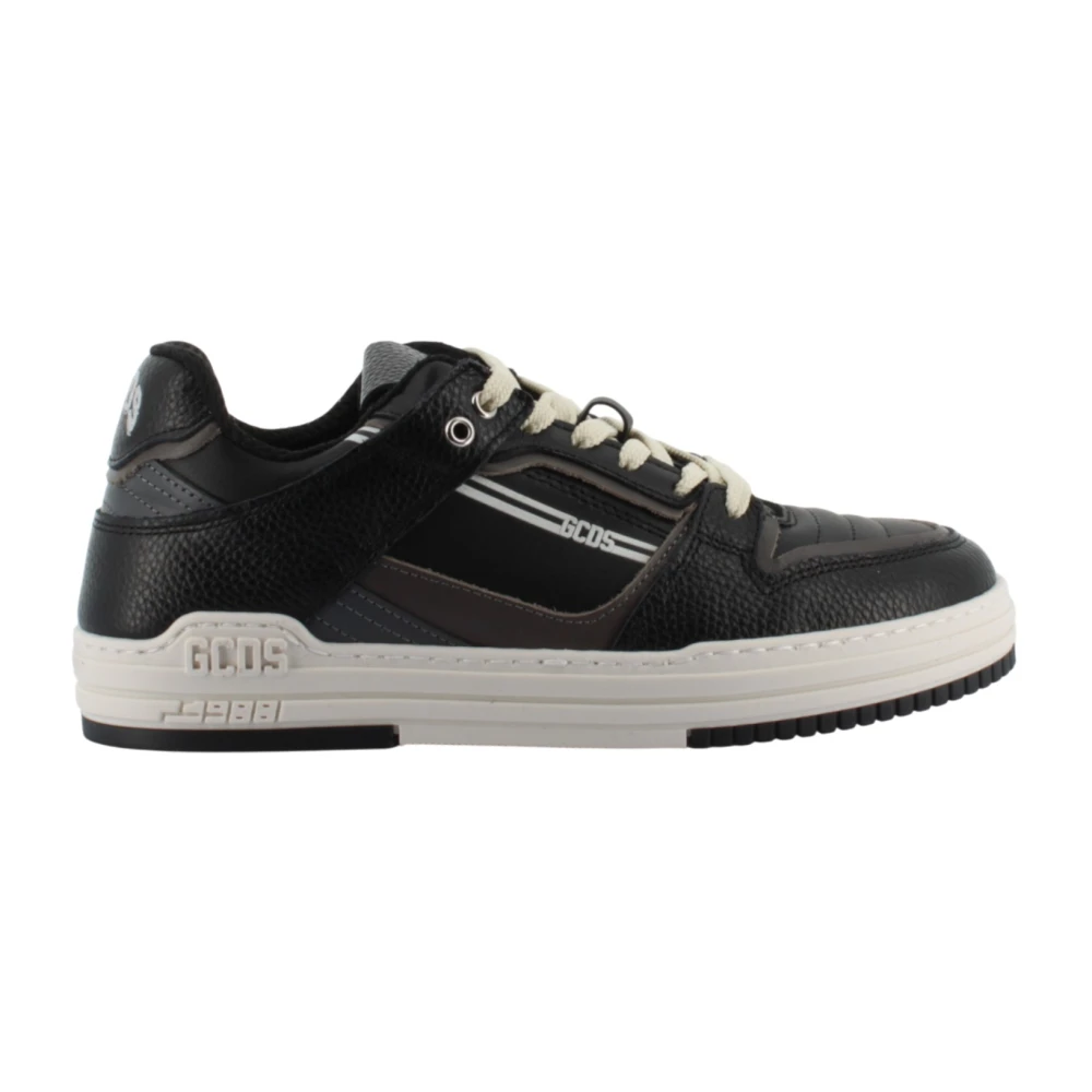 Gcds Lage Sneakers Heren Schoenen Zwart