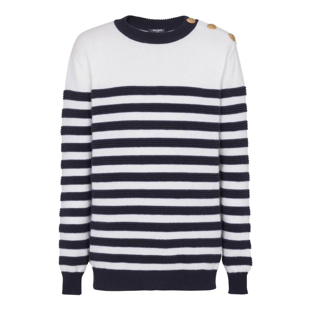 Knitwear > Round-neck Knitwear - - Balmain - Modalova