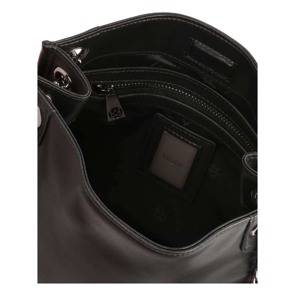 Kazar Schoudertas met schuifketting Black Dames