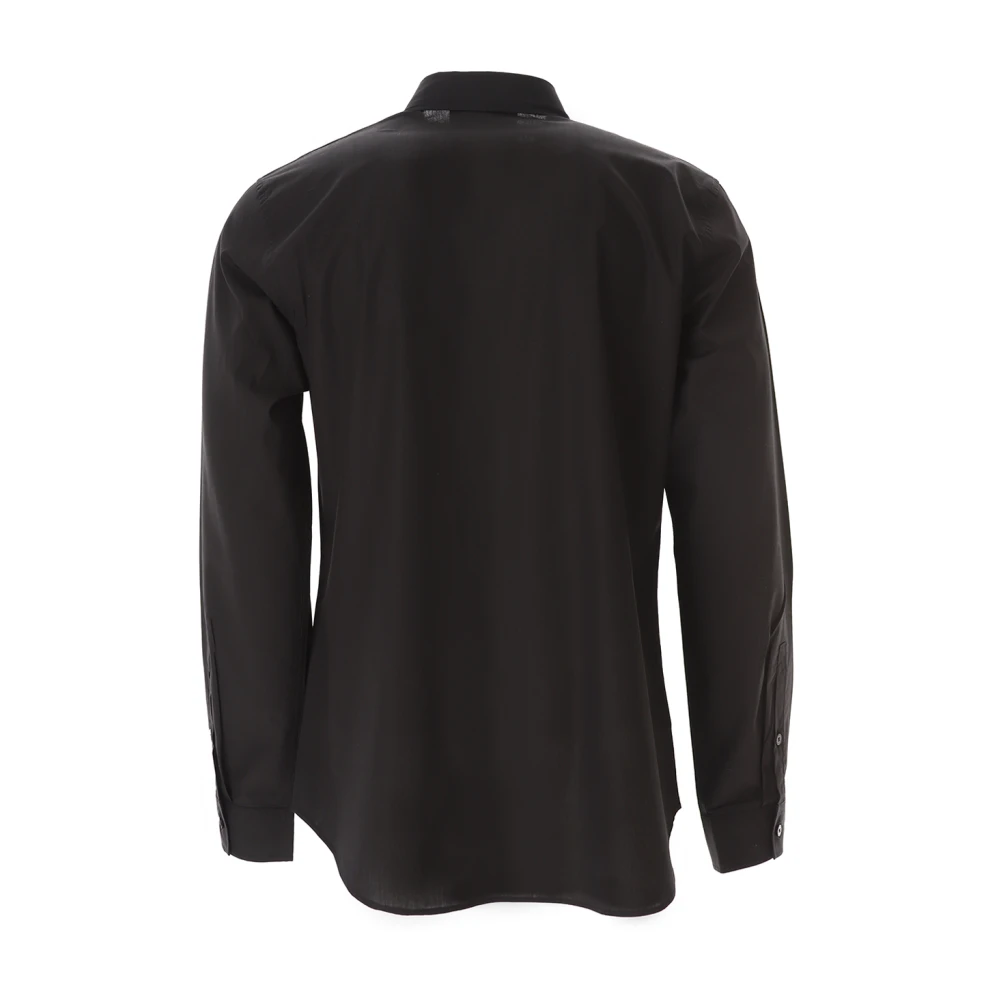 Versace Jeans Couture Zwart Goud V-Embleem Shirt Black Heren