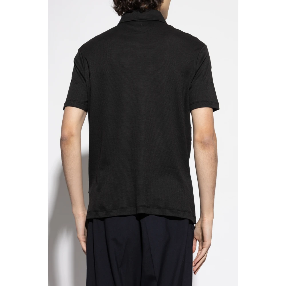 PAUL & SHARK Polo Black Heren