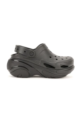 Svarta platta sandaler med justerbar rem