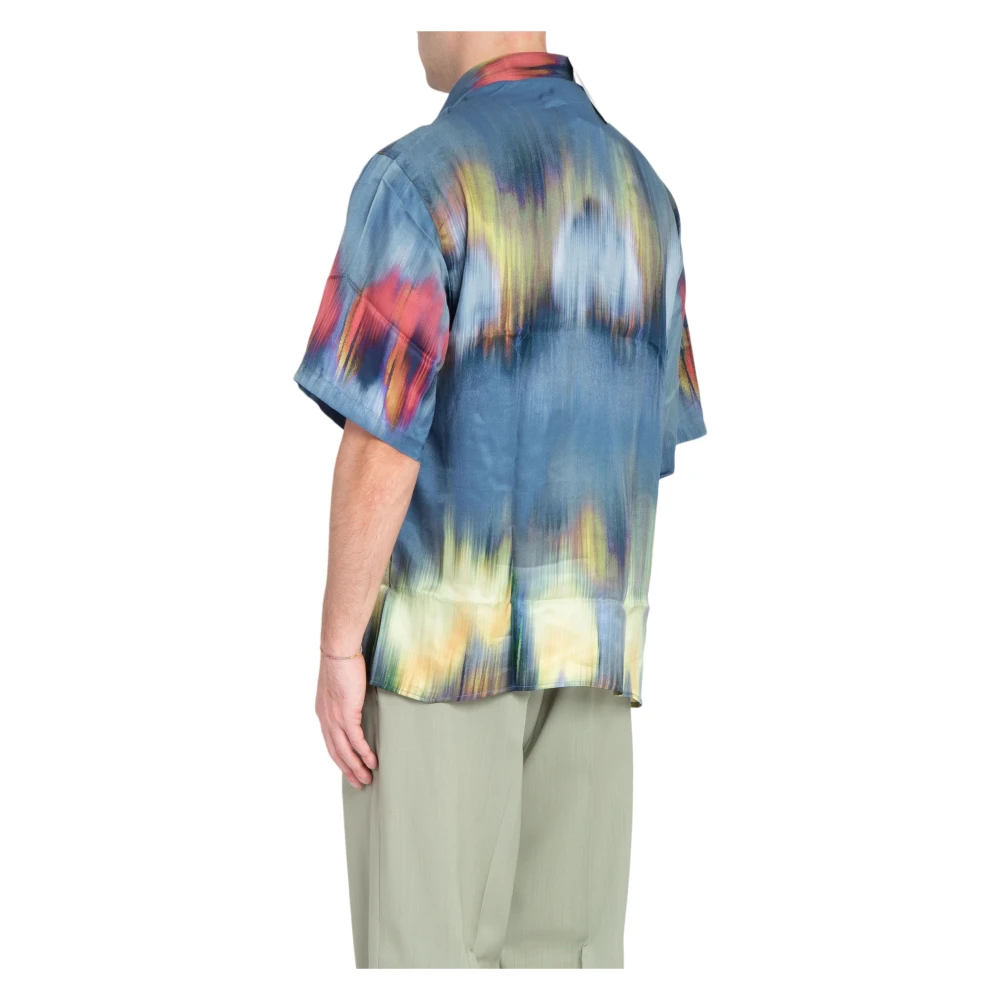Costumein Gedrukt korte mouw overhemd Multicolor Heren