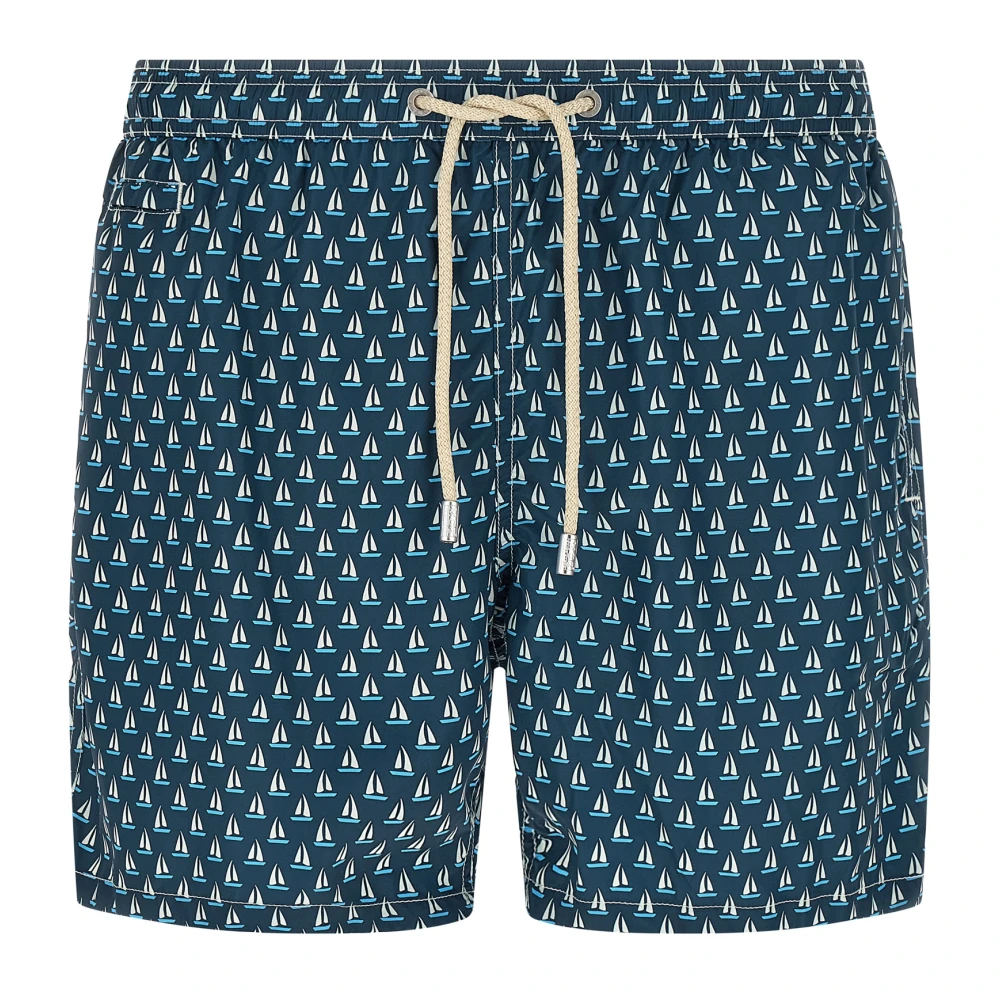 Mc2 Saint Barth Men's Blue Lighting Micro Fantasy Swim Shorts - Beachwear - 2XL - Swimwear